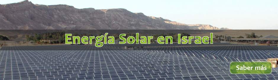 Energía Solar en Israel